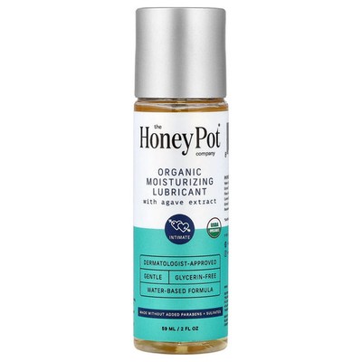 Organic Moisturizing Lubricant With Agave Extract, 2 fl oz (59 ml)