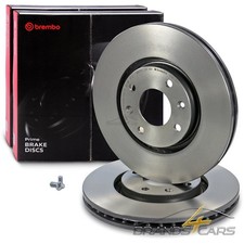 BREMBO COATED 2x BREMSSCHEIBE BELÜFTET Ø283 VORNE FÜR PEUGEOT PARTNER BJ AB 01