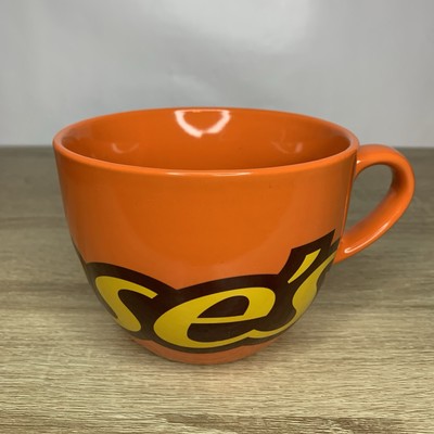 Große Reese s Erdnussbutter Tasse übergroßer Becher - orange