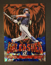 Panini 2022 Donruss Juan Soto Unleashed Blue Parallel #UL-8 /249 Nationals