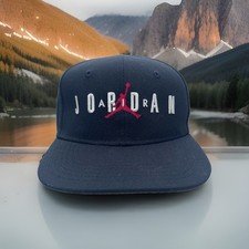 AIR JORDAN Toddler Pro Cap Adjustable Snap Back Black 2T-4T 100 Authentic Rare