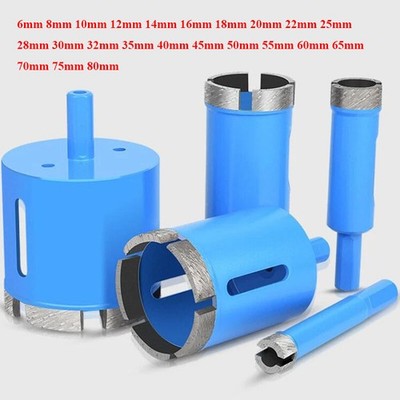 6mm-80mm Diamond Drill Bit Hole Saw Cut For Porcelain Tile Glass Marble Ceramics