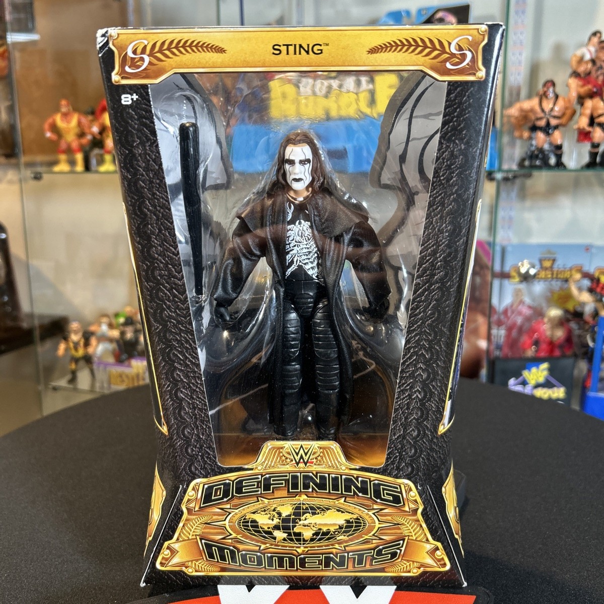Sting WWE Elite Defining Moments Crow Action Figure WCW