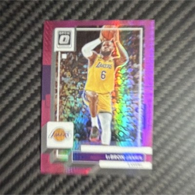 Panini 2020-21 Donruss Optic LeBron James #116 Los Angeles Lakers Purple