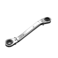 Reversible Ratcheting Wrench, 3/8-inch x 7/16-inch Offset Double Box End, Cr-V