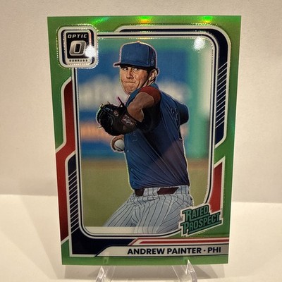 2026 Panini Donruss Optic Andrew Painter Lime Green Optic Prizm /149