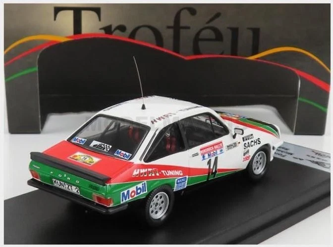 TROFEU TRRDE39 FORD ENGLAND - ESCORT MKII RS 2000 N 14 RALLY HUNSRUCK 1984 M.WER - Immagine 2 di 2