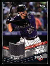 Nolan Arenado 2019 Topps Opening Day Relics Game-Used Jersey Colorado Rockies