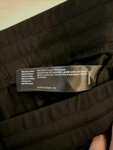 Eileen Fisher Pants Womens Sz 2X Ankle Track Jogger NWT Black Comfort Soft - Picture 10 of 10
