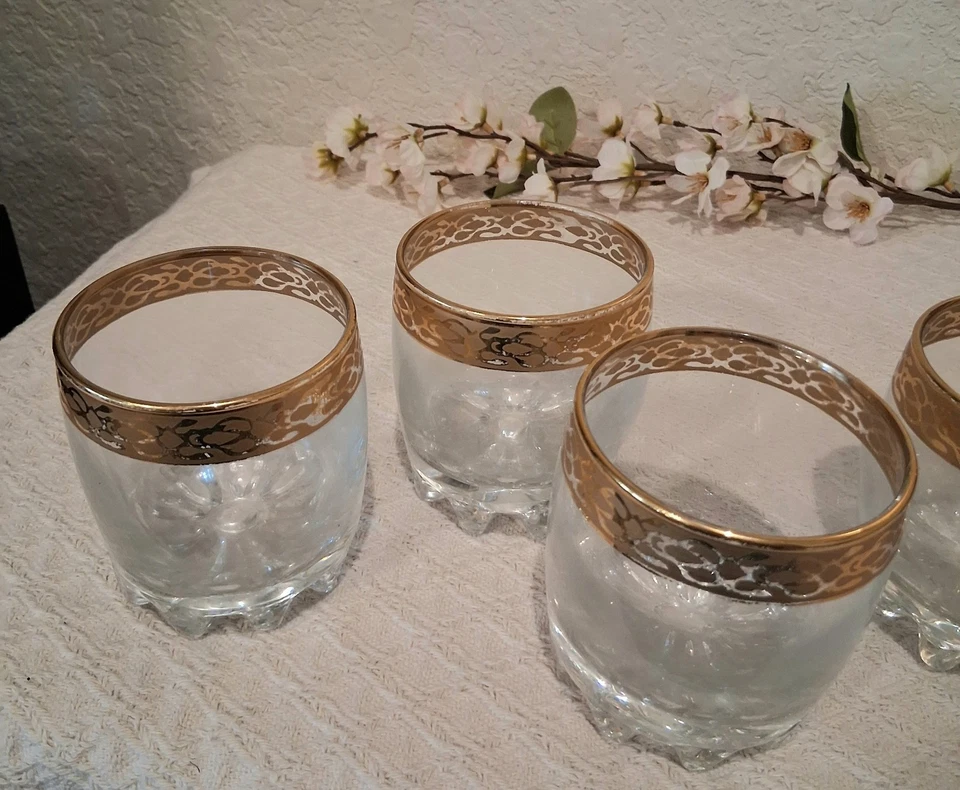 ÓCULOS LOWBALL 4 DOURADO Aro Circleware Coleção "Versailles" Elegante 3 1/2" - Imagem 4 de 4