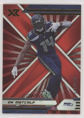 2021 Panini XR Red 21/249 DK Metcalf #86 0lt3