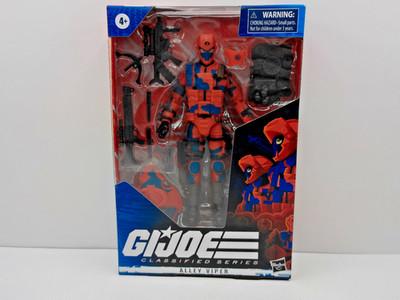 HASBRO G.I. JOE CLASSIFIED 6'' ACTION FIGURE #34 ALLEY VIPER NEW MISB