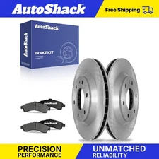 Front Brake Rotors Ceramic Pads for Chevy Trailblazer 2002-2005 GMC Envoy