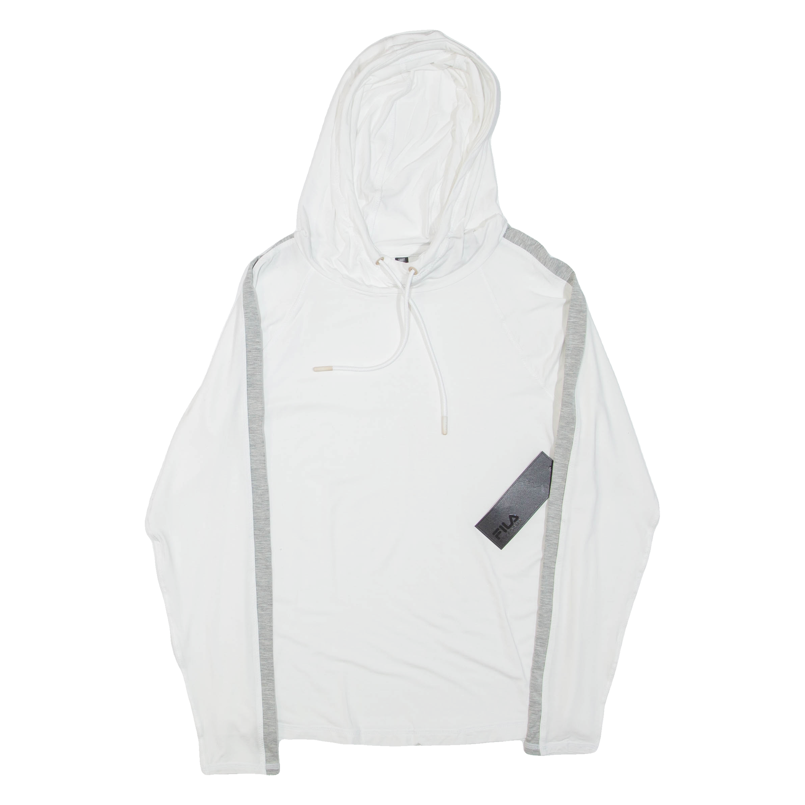 Felpa bianca con cappuccio FILA Training donna S