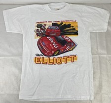 Mint Vintage 1987 Bill Elliott Shirt Sz M NASCAR Racing Coors #9 Dawsonville