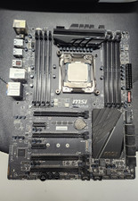 MSI X99A SLI Plus + i7-5820K + 240mm Liquid Cooler + WiFi Card