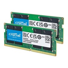 Crucial 32GB DDR4 RAM Kit 2x16GB , 3200MHz PC4-25600 CL22 Laptop Memory, S...