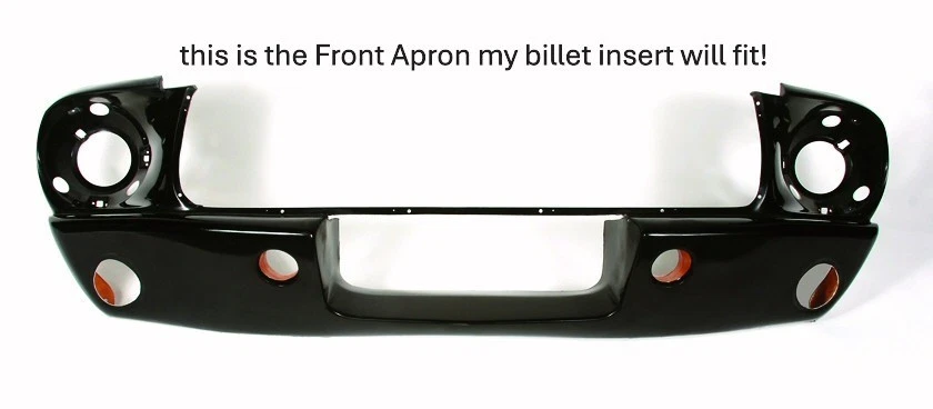 Delantal delantero Ford Mustang 1967~1968 Shelby modelo R Billet inserción de rejilla de aluminio Foto 2 de 2