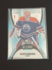 Olivier Rodrigue 2025-26 Upper Deck Allure Hockey Rookie Card # 124. rookie card picture