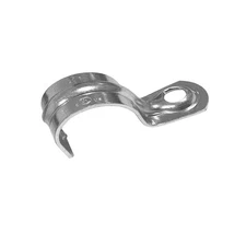 Sigma Electric 47920 Zinc Plated Steel 1-Hole Strap 1/2 Dia. in. (Pack of 50)