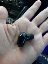 Single Bluetooth Earbud Wireless Earpiece 10 Hrs Playtime Mini Mic Car Truck Hea