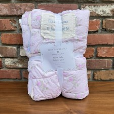 Pottery Barn Kids LoveShackFancy Prairie Ruffle Baby Quilt Monogrammed Back Read