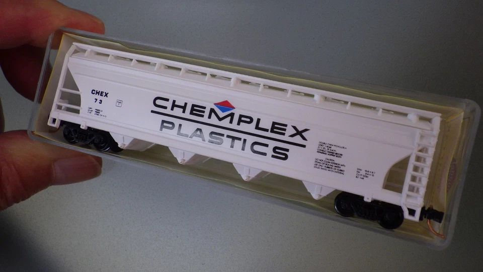 N-Model Power 55' Cylindrical Covered Hopper in Box *CHEMPLEX PLASTICS w/ MTL's - Image 4 of 4