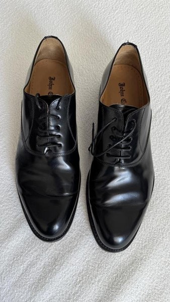 Men Sean John Heels Black Leather 45