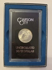 1883-CC Morgan Silver Dollar Carson City Mint Uncirculated Original Lustre Wild