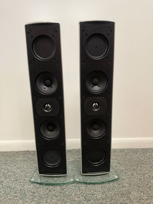 Definitive Technology Mythos Two  2 (aluminum) Tower Speakers.