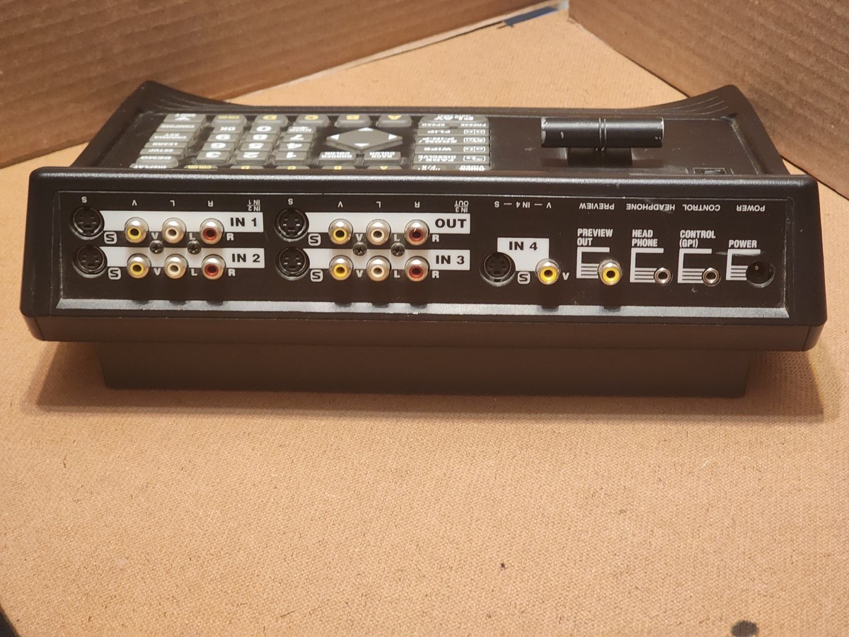 FUTEK (フューテック) VIDEONICS【MX-1・AB-1】2台セット Vintage Videonics MX1 NTSC Digital Video Mixer Switcher VideoMixer