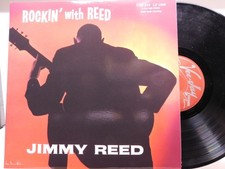 Jimmy Reed Blues Reissue LP Rockin With Reed on Vee Jay