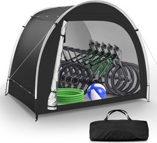 Bike Storage Tent Sheds - Outdoor Storage Waterproof, Upgraded 6.56x4.92x5.58ft
