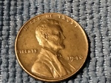 1946 Lincoln Wheat-copper Small Cent-philadelphia- Business Strike Free Shipping