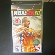 2K Sports NBA 2K10 Sony PSP UMD Game Disc w/ Case E Basketball Sports
