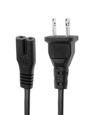 2 Prong Power Cord Replacement for HP Printer