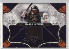 2025 Topps Tier One Relics Purple Foil 91/149 Marco Luciano #T1R-ML 2a5