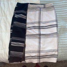 Worthington Y2K Vintage Pencil Stretch Fit Women s Straight Skirt, Sz 10