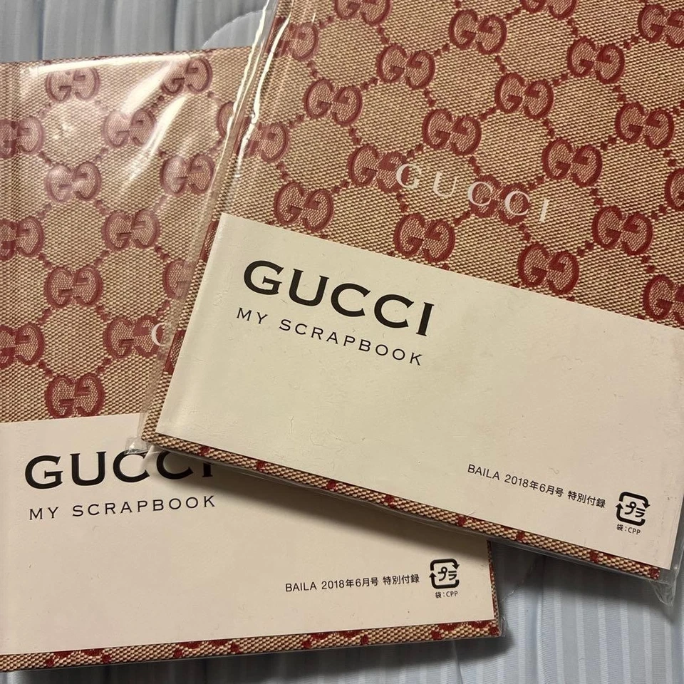 2 notebooks Novelty Notebook NEW Journal GUCCI authentic - Image 1 of 2
