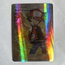 Pokemon TCG Red's Challenge 213/214 Unbroken Bonds Full Art Holo Ultra Rare EN on eBay