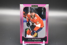2021-22 O-Pee-Chee Platinum Hockey Joe Thornton #176 Matte Pink Panthers