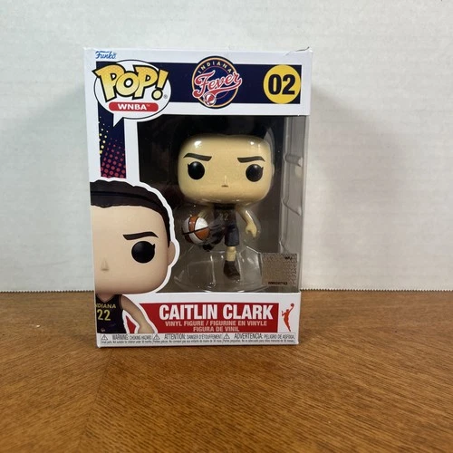 Funko POP! WNBA Caitlin Clark Indiana Fever Figure #02 See Pics