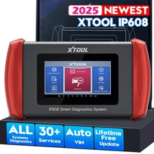 2025 XTOOL IP608 OBD2 Scan Tool Car Auto Full System Diagnostic Tool 30+Reset