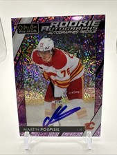 2024-25 O-Pee-Chee Martin Pospisil #76 Rookie Autograph Violet Pixel /99