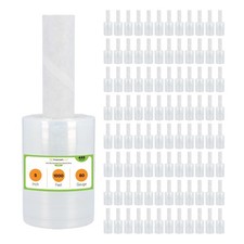 432 Rolls, 5" x 1000 Ft 80 Ga Cast Stretch Wrap with Extended Core and Handle