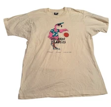 Screen Stars Best Orlando Flamingos Basketball T-Shirt L 1990 Leadership Tee