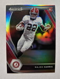 Najee Harris RC, Silver Prizm #102 - 2021 Panini Prizm Draft Picks