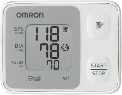 Omron RS2 Wrist Blood Pressure Monitor HEM-6161-E