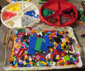 LEGO Classic lot 4 sets 5766, 10695,31010,31025 blocks Manuals mini figures ATV