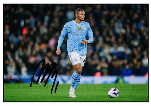 11626. Manuel Akanji Signed Pictures (A4 Prints) Man City Inter Dortmund Sw'land